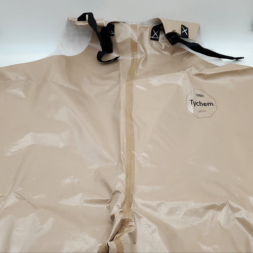 Dupont Tychem 5000 Chemical Resistant Overalls Bib 4XL Tan C3360TTN4X000600 1