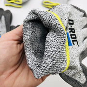 Magid D-Roc GPD546 Work Gloves Size 9 Large HPPE Blend PU Palm Coated 6 Pairs 5