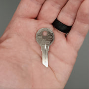 10x Ilco 1069W Key Blanks for National Cabinet Lock D8785 Nickel Plated NOS 1