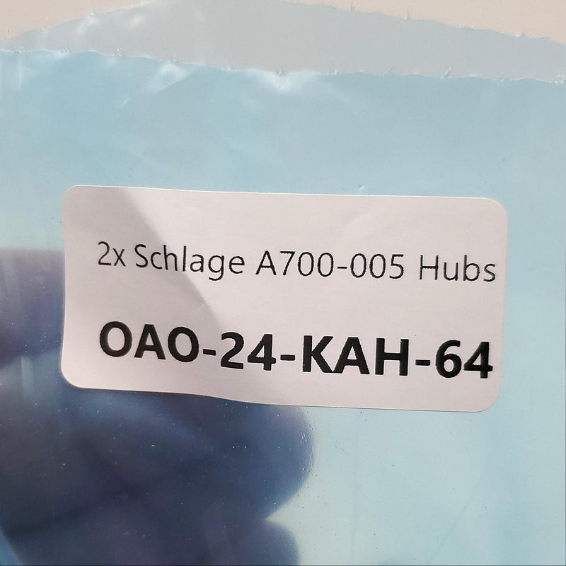 2x Schlage A700-005 Hubs AL Series Grade 2 Cylindrical Locks 0.8"ID x 0.93" OAL 6