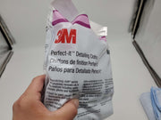 3M Perfect It Show Car Detailing Cloths 12" x 14" 06020 Blue Pack of 6 5