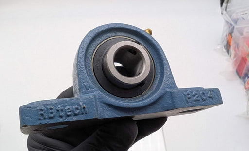 RB Tech 3/4" Pillow Block Bearing 2 Bolt Flange Cast Iron 1.22" Width UCP204-12 1