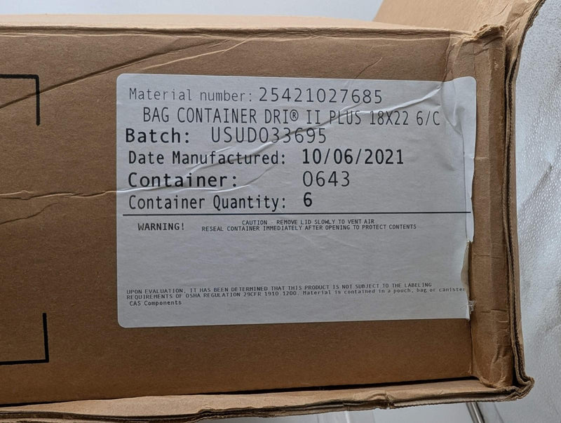 Clariant Cargo Container Desiccant Bags w/ Hanger 22"L x 18"W Pack of 6 4