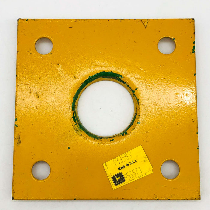 John Deere E33503 Rotor Shield Yellow OEM New NOS Loose No Pkg Wear Rust 1