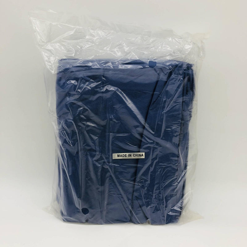 Ansell 56-009 Bib Apron PVC Vinyl 33 in Width x 54 in Length Blue Pack of 12 5