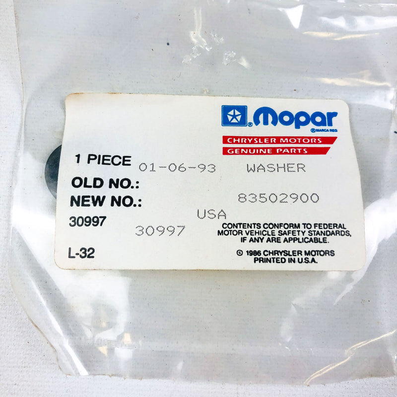Mopar 83502900 Washer for Rear Brakes OEM NOS 1981-86 Comanche Pickup Sealed 6