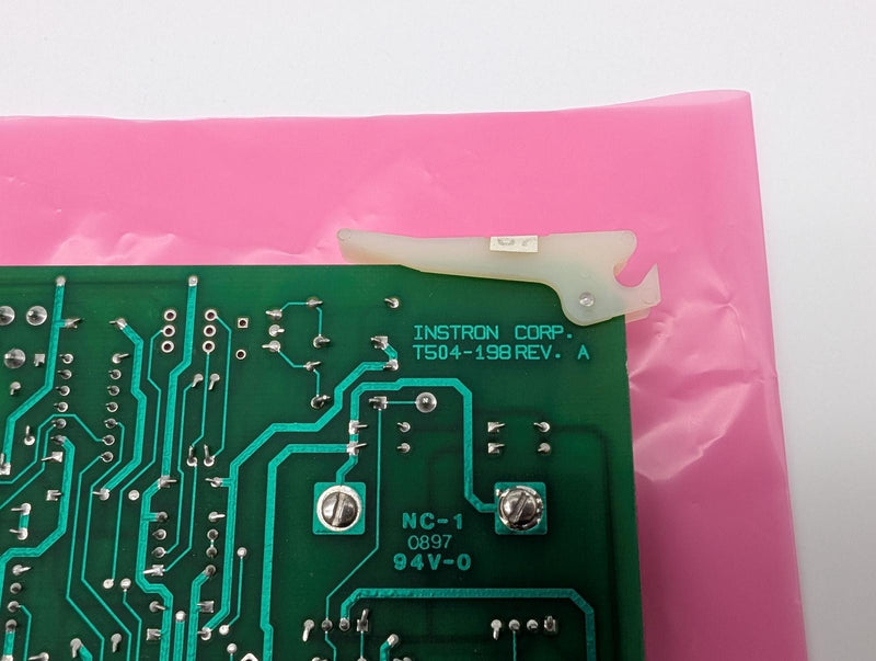 Instron A504-130 Rev G Sensor Conditioner Ext Board T504-198 Rev A 5