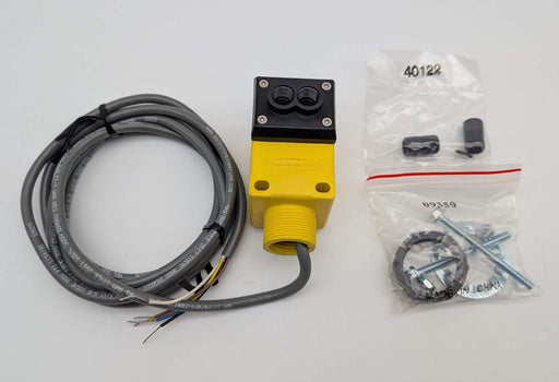 Banner Q45VR2F Photoelectric Sensor Amplifier 2 Meter Cable 5 Pin 35444 1