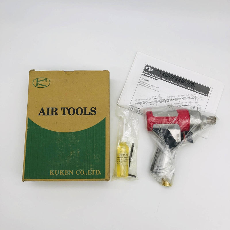 Kuken KW-7PD-N9 Pneumatic Impact Driver Wrench NPT 9MM Air Tool Compact Small 12