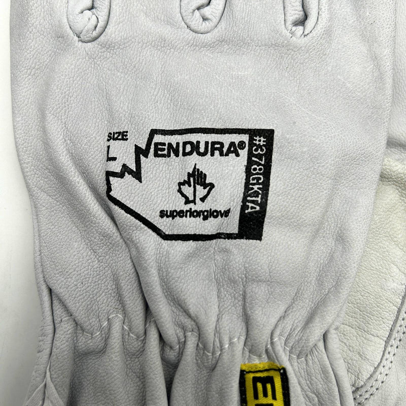 Superior Endura 378GKTA Leather Drivers Gloves Size Large Goatskin 6 Pairs 2