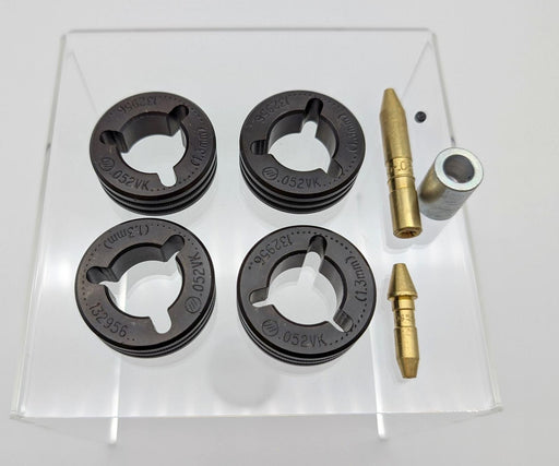 Miller 151054 Drive Roll Kit .052 VK-Groove 4 Roll fits 70/60 Series Wire Feeder 1