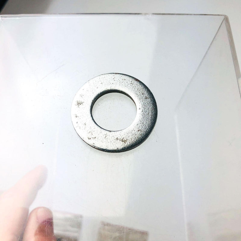 Simplicity 1911386 Washer .781x1.5x.134 OEM NOS Replcd 703992 Coated Clear 11