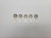 5x Ilco CU12 Key Blanks for Mercury Mariner Outboards Nickel Plated USA Made 3