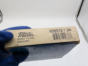 Martin 60BS18 1 3/4 Roller Chain Sprocket 1-3/4" Bore 18 Teeth 3/4" Pitch 4