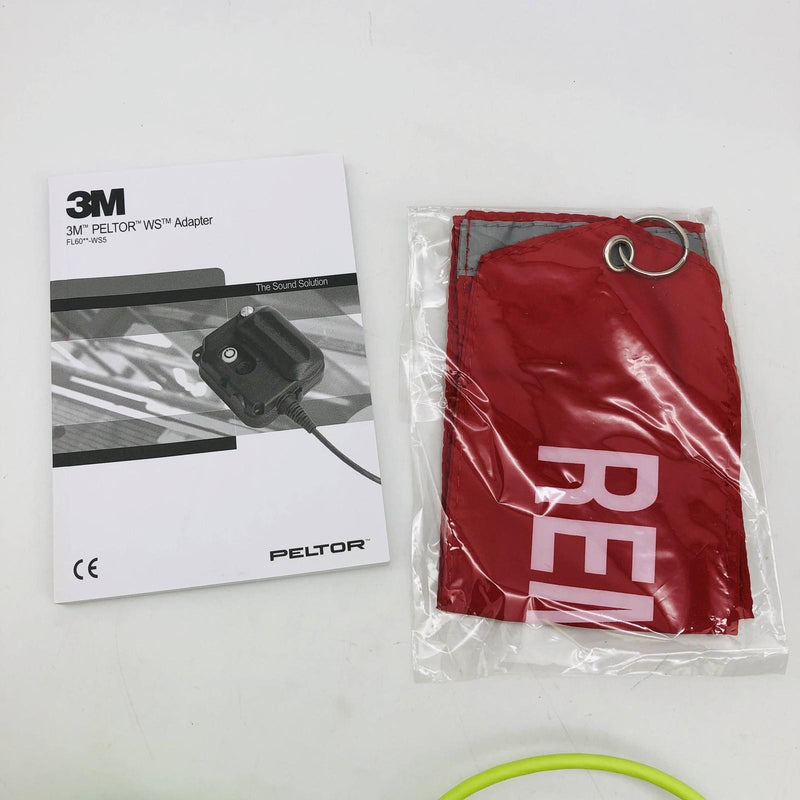 3M Peltor FL6007-WS5-01 GB WS Adapter Aircraft Ground Mechanic Hi-Viz 7000108499 4