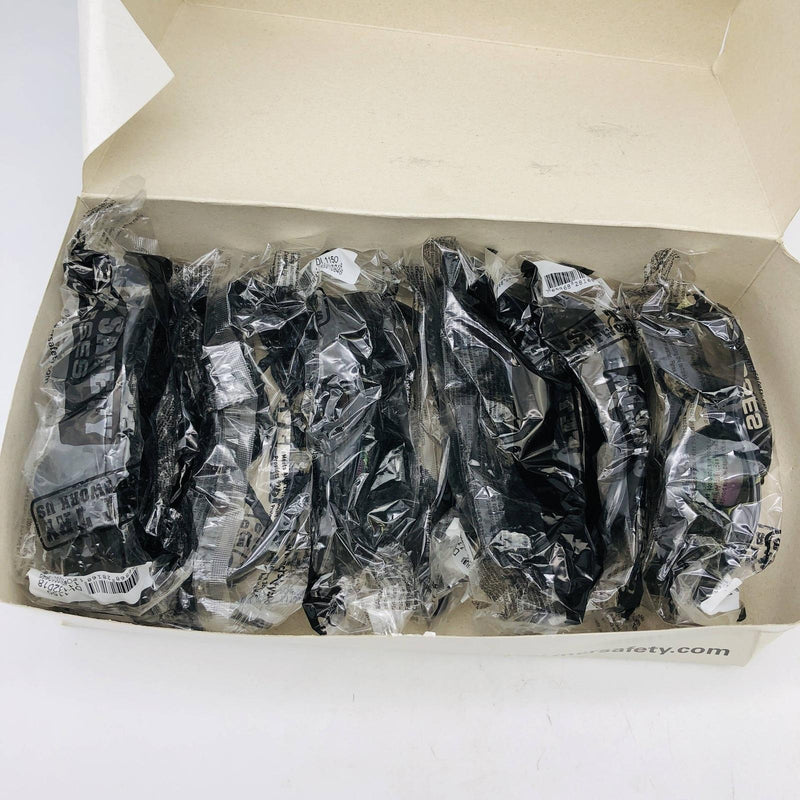 MCR Safety DL1150 Safety Glasses Black Lens Clear Nose Orbital Lightweight 9pk 6