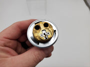 Yale 1-1/8" Mortise Cylinder Lock 6 Pin PC Keyway Satin Chrome 0-Bitted 2153 3