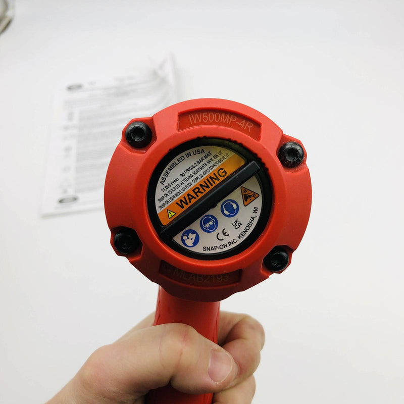 Sioux IW500MP-4R Pneumatic Impact Wrench 1/2" 9400 RPM 780 ft.-lb. Max Torque 4