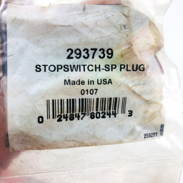 Briggs and Stratton 293739 Stop Switch SP Plug OEM New NOS USA Made Sealed 4