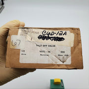 Numatics VS21-04 Shut Off Ball Valve 1/2" NPTF 300 Max PSI 6