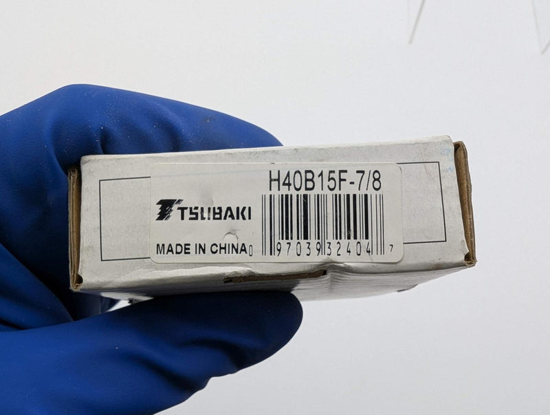 Tsubaki H40B15F 7/8 Roller Chain Sprocket 7/8" Bore 1/2" Pitch for Size 40 Chain 4