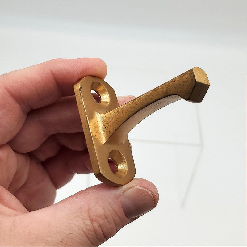 Glynn Johnson Door Holder & Stop Satin Bronze W43X 2-1/4"L USA Made NOS 5