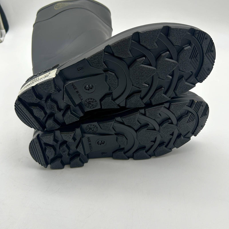 Servus 18821-BLM-080 Men's Rubber Boot Size 8 Steel Toe 14inch PVC Waterproof