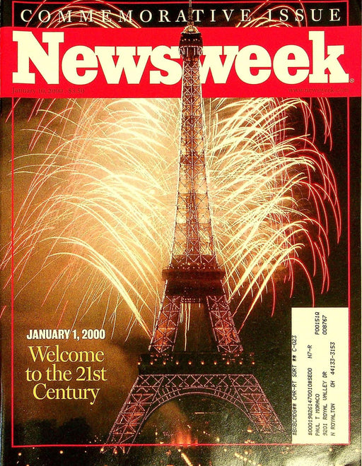Newsweek Magazine Jan 10 1999 21st Century Y2K Millenium Yeltsin Out Putin In 1