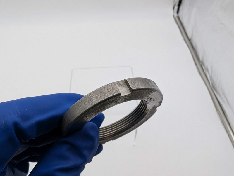 SKF KM 9 Bearing Lock Nut M45x1.5mm 65mm OD 56mm Face Dia 10mm Width Steel 4