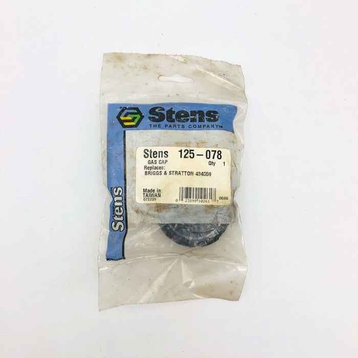 Stens 125-078 Fuel Tank Cap New NOS For Briggs & Stratton 494559 Sealed 4