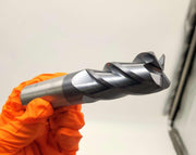 Garr Tools 63372 End Mill 1" Diam 2" LOC 5" OAL 4 Flute Solid Carbide Center Cut 1