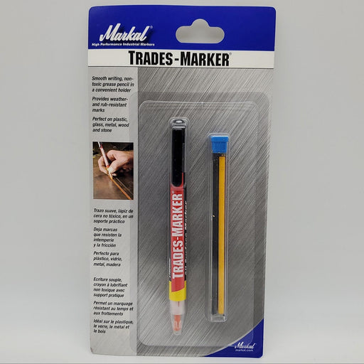 Markal Trades Marker Grease Pencil All Purpose w/ Holder Red Yellow Orange More 1