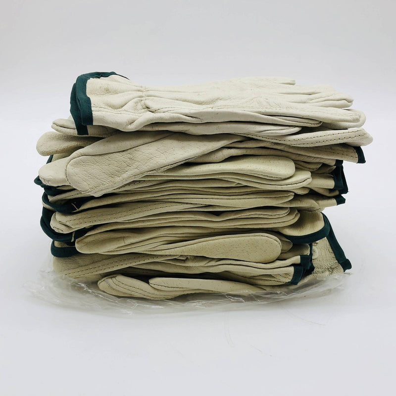 Liberty 7010 Leather Driver Glove Medium Reg Grain Pigskin Straight Thumb 12prs 6