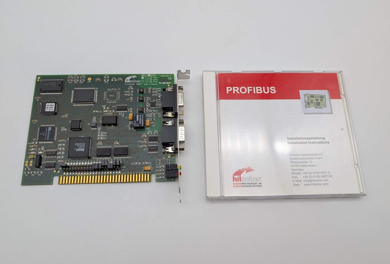 Hilscher CIF30-DPM PROFIBUS-DP Master ISA Interface Card w/ System Software