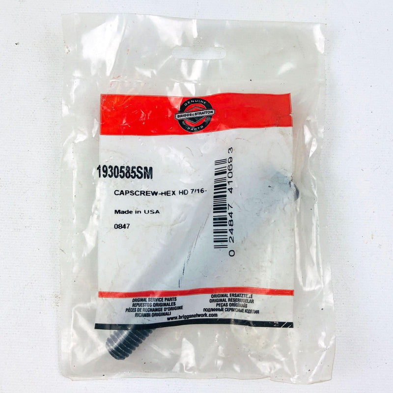 Briggs and Stratton 1930585SM Capscrew Hex Head 7/16 OEM NOS Simplicity 1930585 1