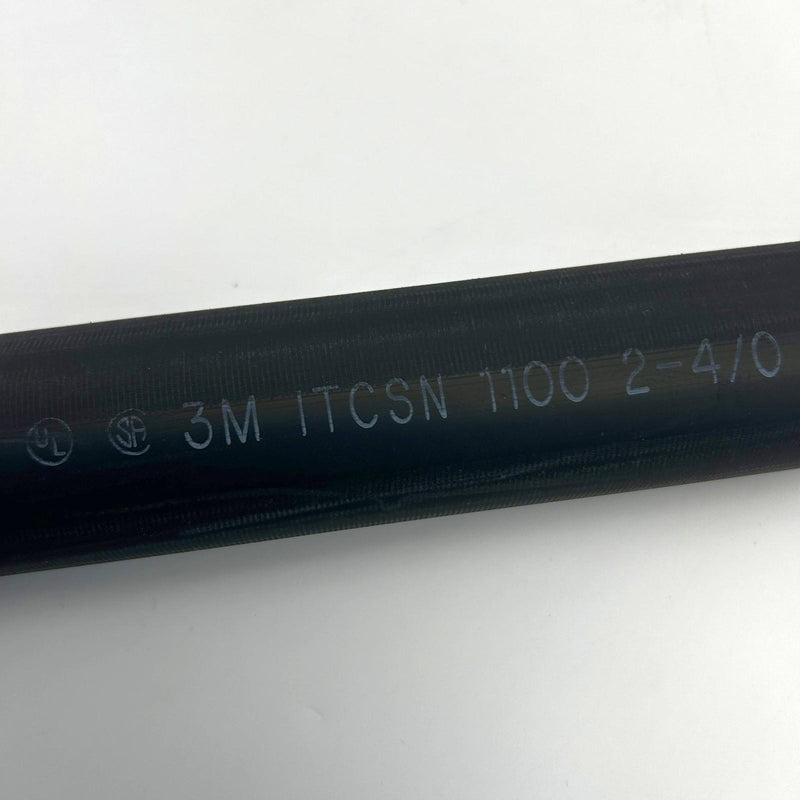 3M 7000132380 Heat Shrinkable Cable Sleeve ITCSN-1100x48A Black 2-4/0 AWG 5pk 6