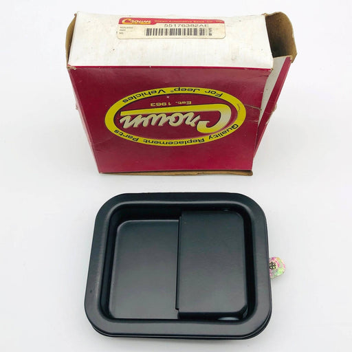 Crown 55176382AE Door Handle Exterior Black New Old Stock NOS For Jeep Open 1
