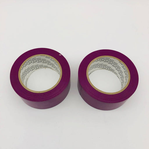 Can-Do National 305P-2 Vinyl Tape 2in x 36yd Purple 6Mil OSHA Colored 2 Rolls 2