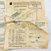 MTD 193-003 Grass Catcher Bagger Assembly Frame 764-119 Grassbag OEM NOS Black 9