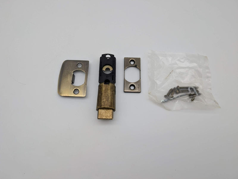 Kwikset Privacy Lock Lever Grecian Design Antique Brass 2-3/8" to 2-3/4" Backset 4