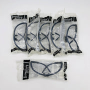 PIP 250-21-0120 Safety Glasses Hi-Voltage AC Semi-Rimless Anti Scratch Fog 6 Prs 3