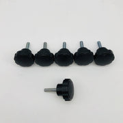 Davies 4210-X Eight Lobe Clamping Knob 5/16-18 Thr 1-3/4" Dia Thermoplastic 6pcs 9