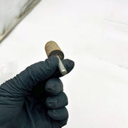 Modern Abrasives 22080 Mounted Point 3/4 x 1-1/2 Resin 1/4 Shank Medium AO 4pk 6