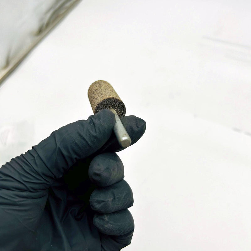 Modern Abrasives 22080 Mounted Point 3/4 x 1-1/2 Resin 1/4 Shank Medium AO 4pk 6