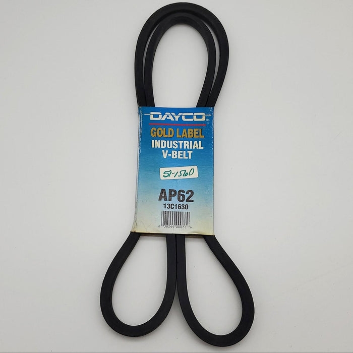 Dayco AP62 Belt Gold Label 1/2" Width 64" Length V-Belt 1