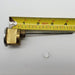 Falcon Rim Cylinder Lock 4-1/2" Length Satin Chrome No 951 E Keyway USA Made 6