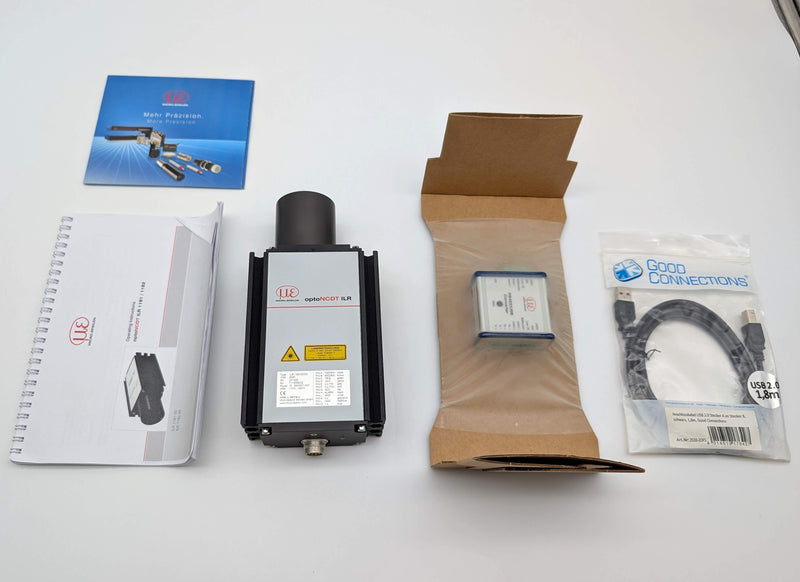 Micro-Epsilon optoNCDT ILR 1182-30(02) Laser Distance Sensor 0.1-30m RS232