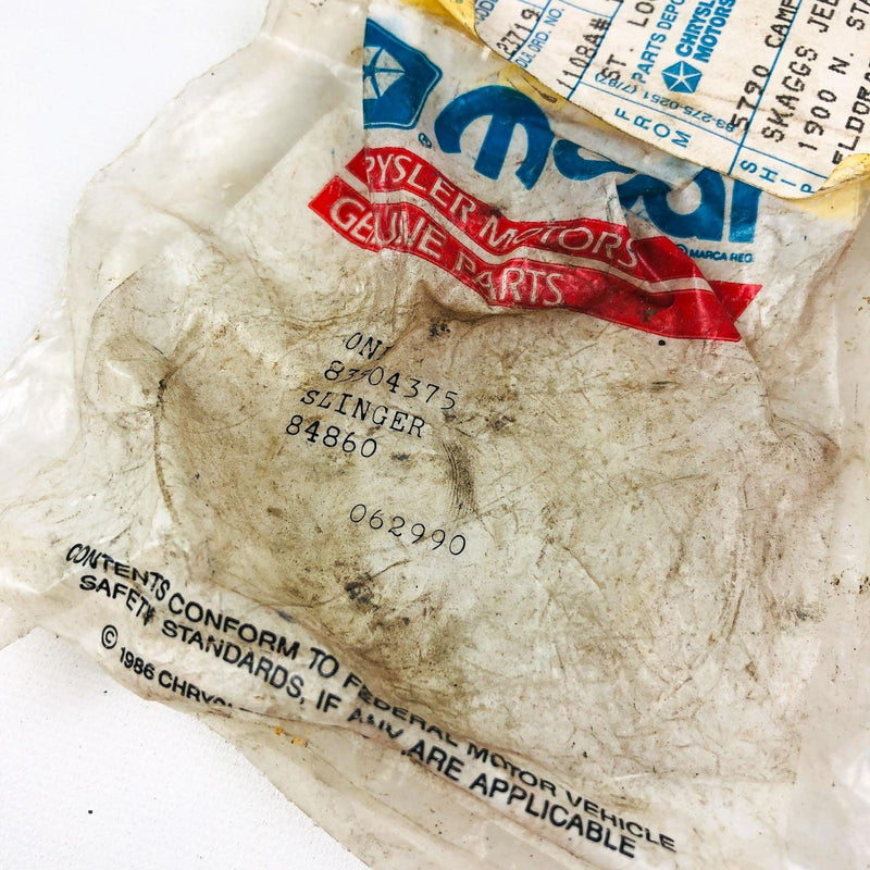 Mopar 83504375 Slinger Guide Front Axle Shaft OEM NOS 1988-90 Cher Wag Com Open 7