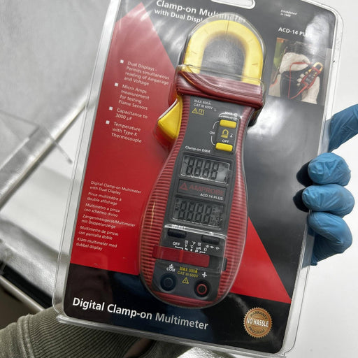 Amprobe ACD-14 Plus Multimeter 600A Clamp On w/ Dual Display and Temperature 2