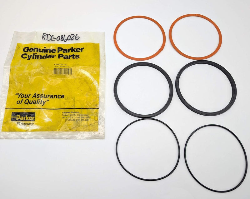 Parker PK602HLL01 Piston Seal Kit 6" Bore for 2HL 3LL VHL Series Cylinders